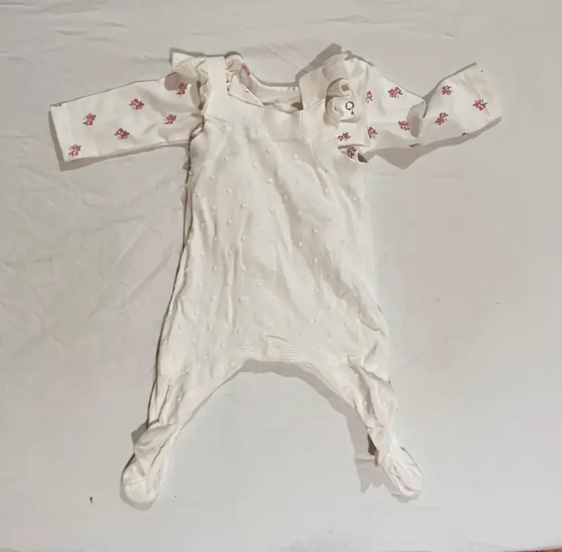 Conjunto Limonada jardinera+polera 3meses - 2