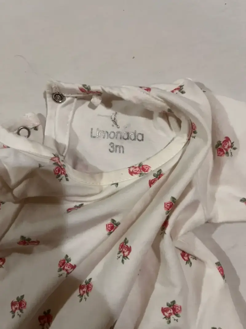 Conjunto Limonada jardinera+polera 3meses - 4
