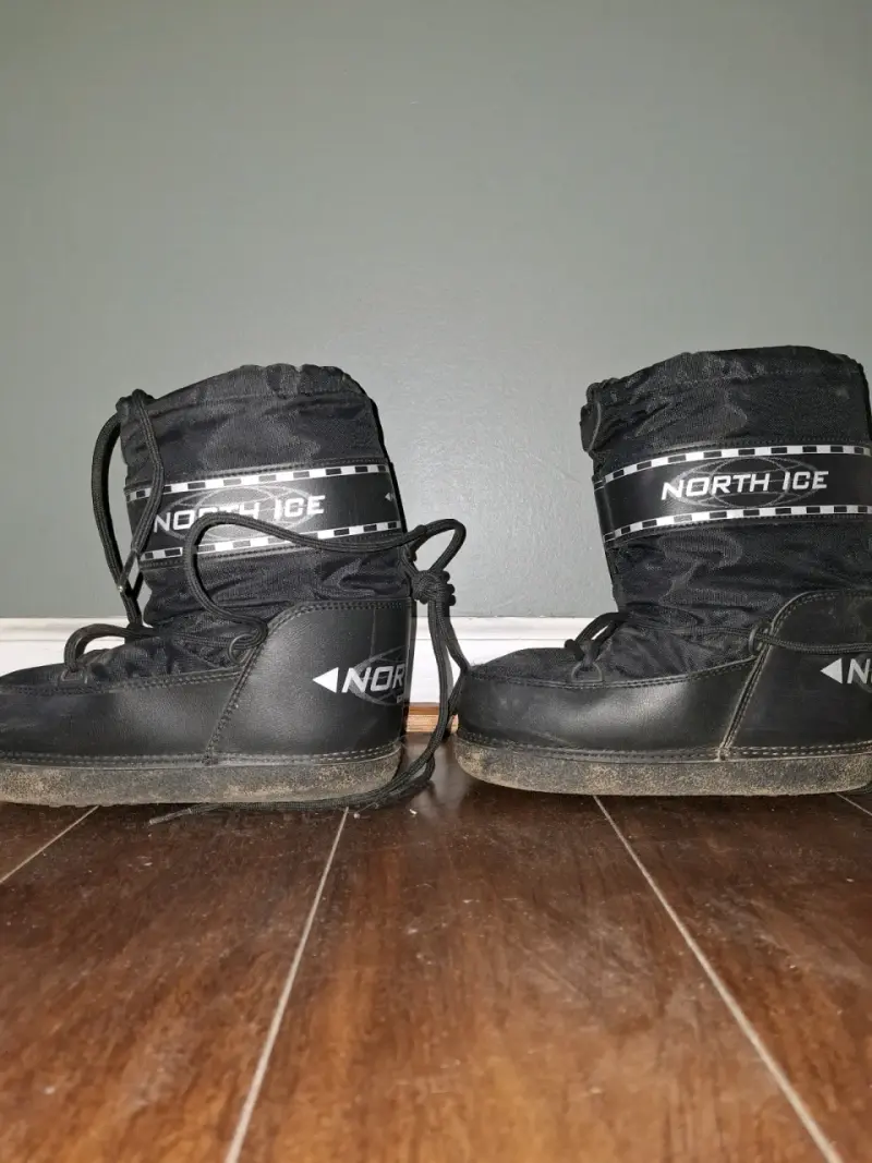 Botas de nieve negras para invierno - 2