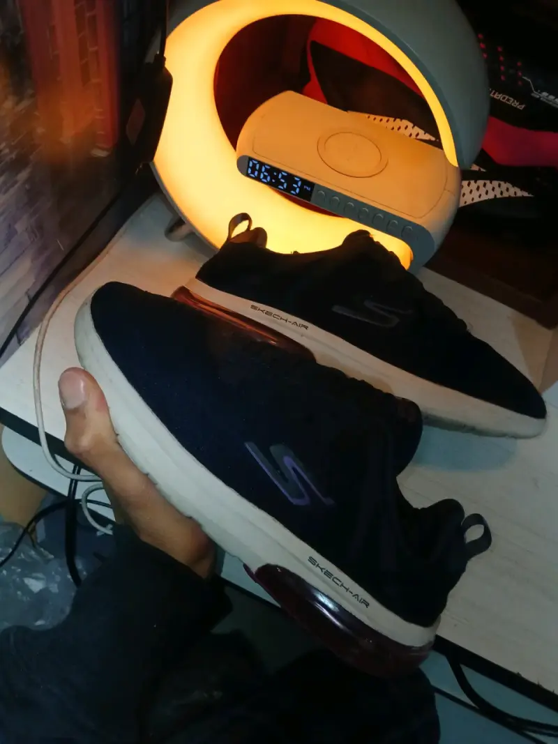 Zapatillas Skech-Air deportivas azul - 3