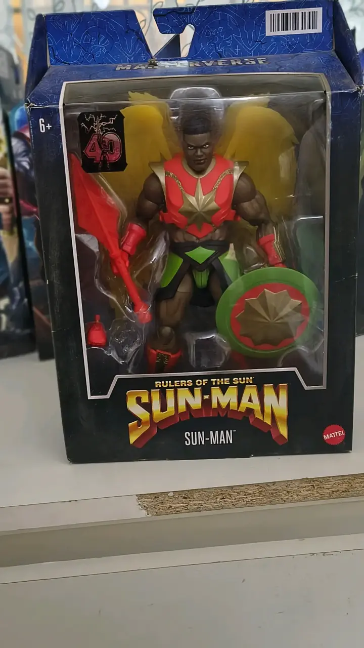 Figura de acción Sun-Man Mattel