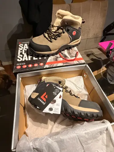 Botas de seguridad Legend marrón y negro - miniatura 1