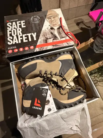 Botas de seguridad Legend marrón y negro - miniatura 2
