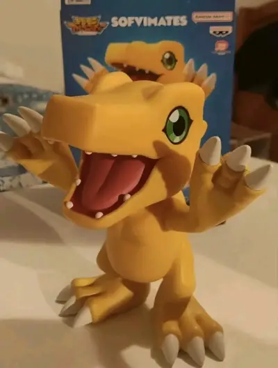 Figura de colección Agumon Sofvimates - miniatura 1