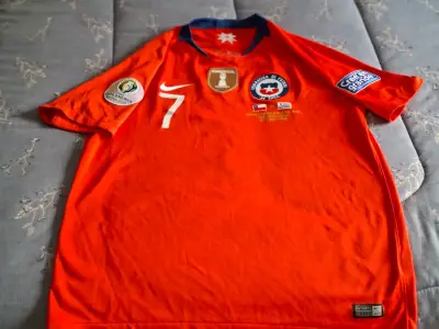 Camiseta Roja Selección Chile Nike Copa América - miniatura 1
