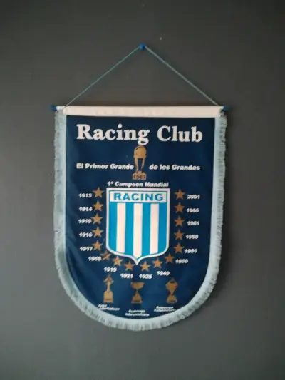 Estandarte Racing Club conmemorativo - miniatura 1