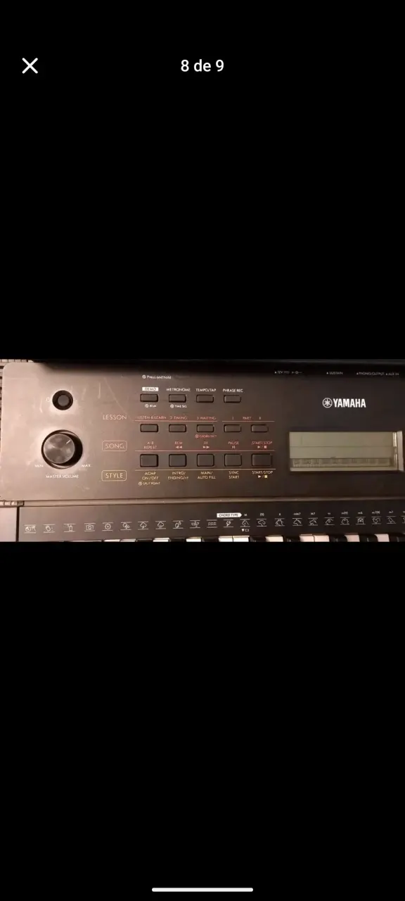 Teclado Yamaha con funciones avanzadas - 1