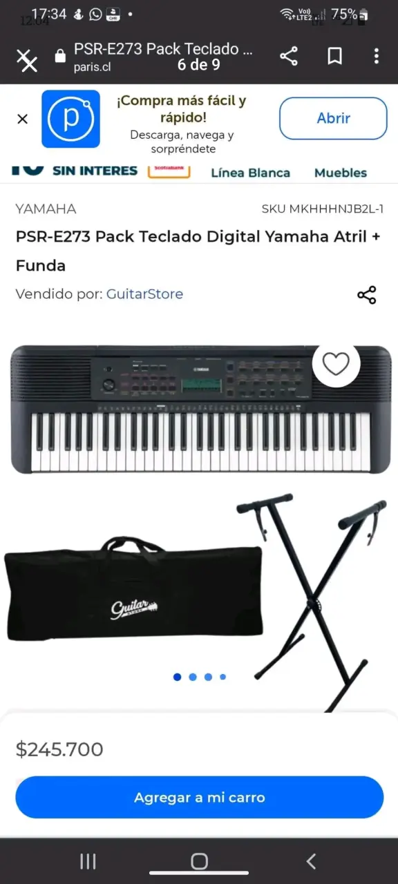 Teclado Yamaha con funciones avanzadas - 3