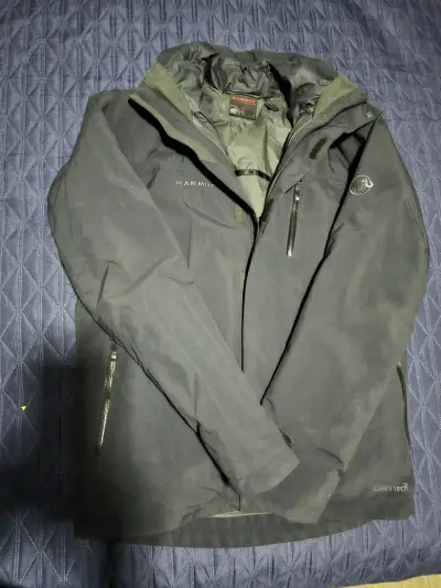 Chaqueta Mammut Drytech negra - miniatura 1
