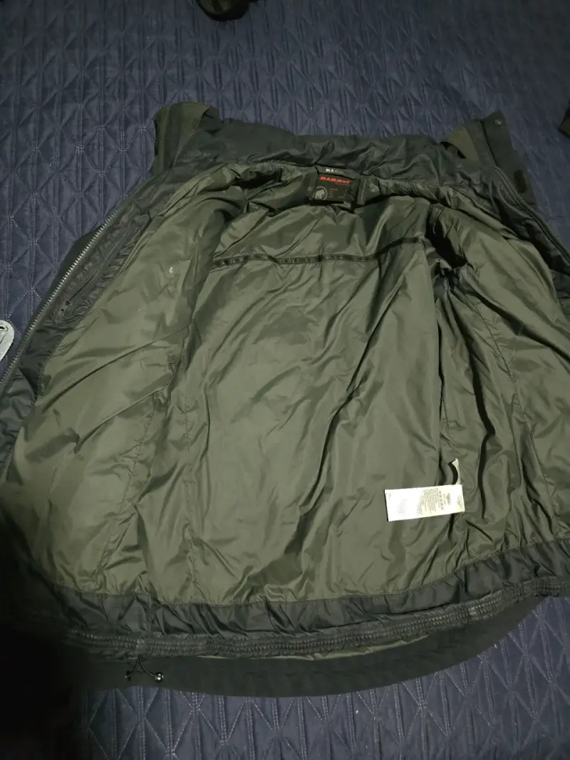 Chaqueta Mammut Drytech negra - 3
