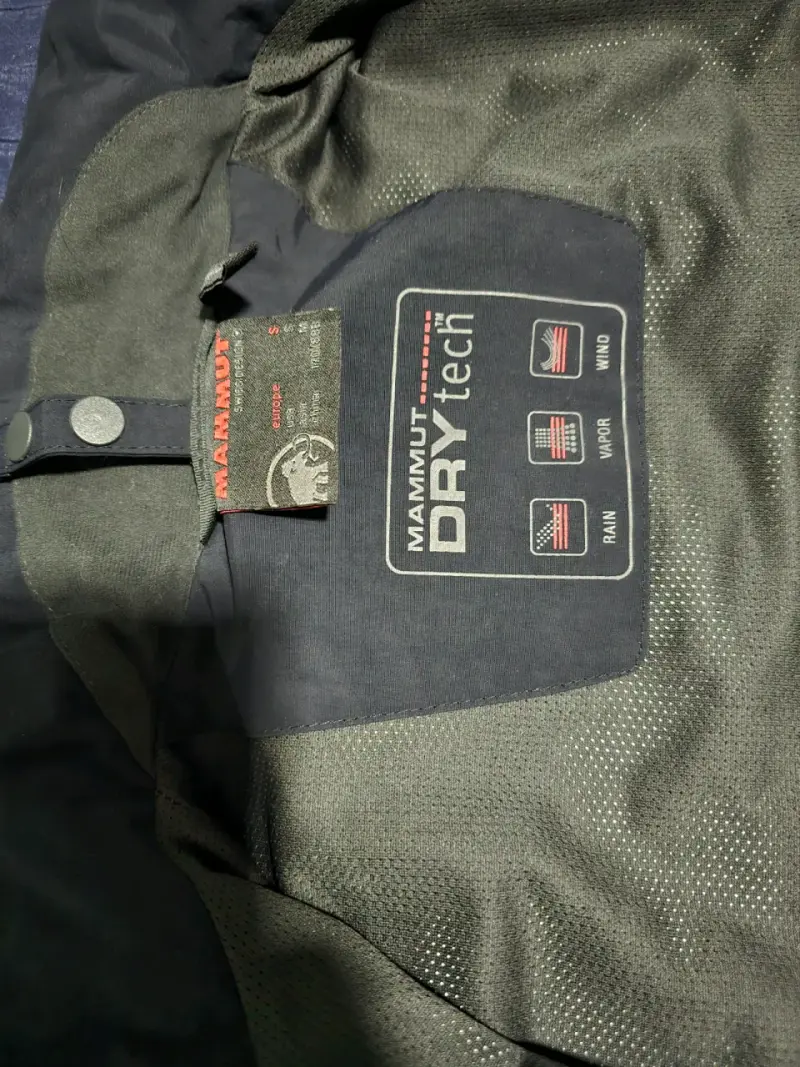 Chaqueta Mammut Drytech negra - 4