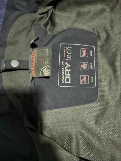 Chaqueta Mammut Drytech negra - miniatura 4