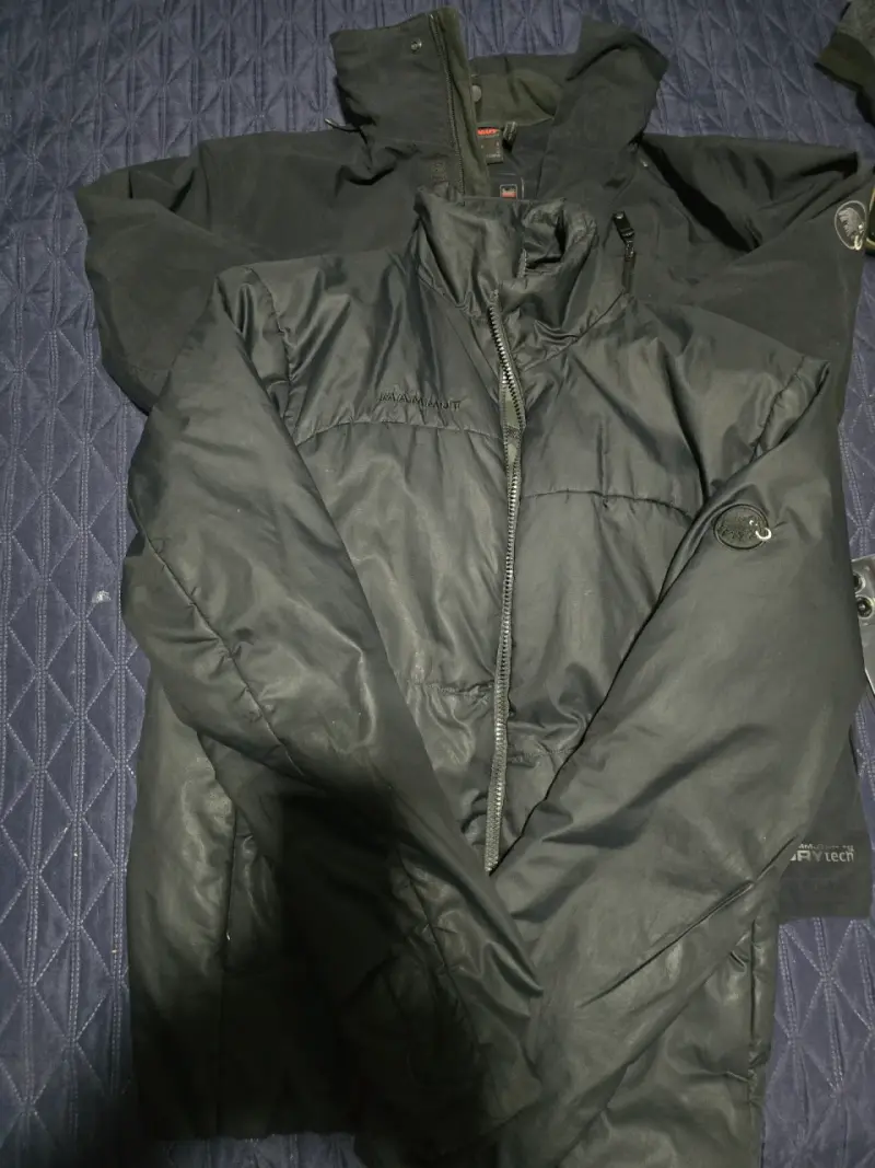 Chaqueta Mammut Drytech negra - 5