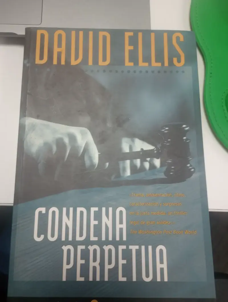 Libro 'Condena Perpetua' de David Ellis - 1