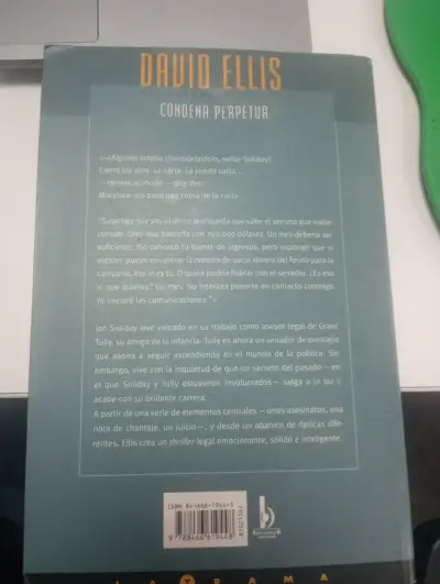 Libro 'Condena Perpetua' de David Ellis - miniatura 2