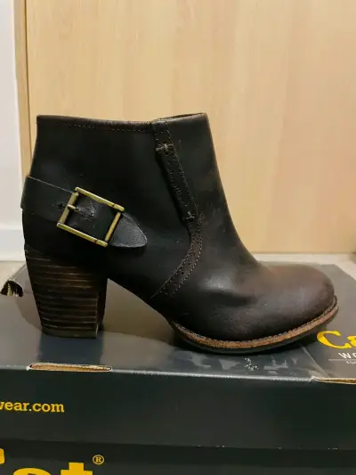 Botines de cuero Cat para mujer - miniatura 4