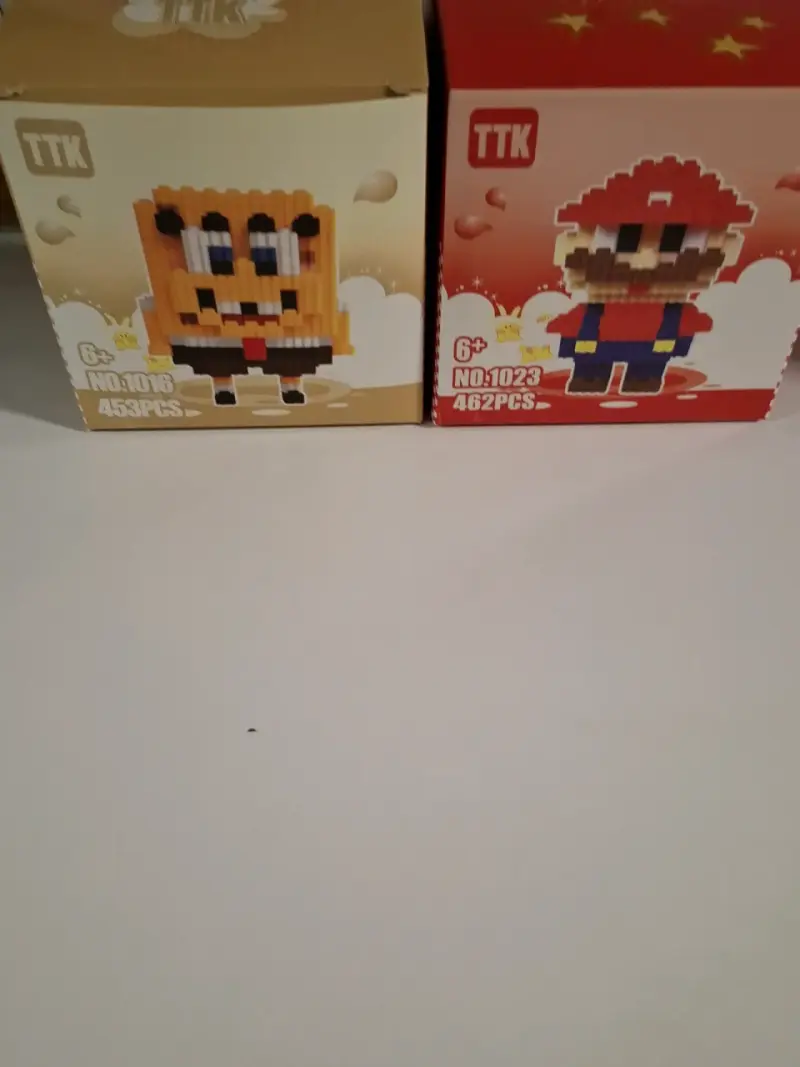 Lego Armable Bob Esponja Y Mario Bros - 1