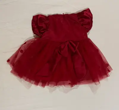 Vestido rojo Limonada para bebé de 6 meses - miniatura 2
