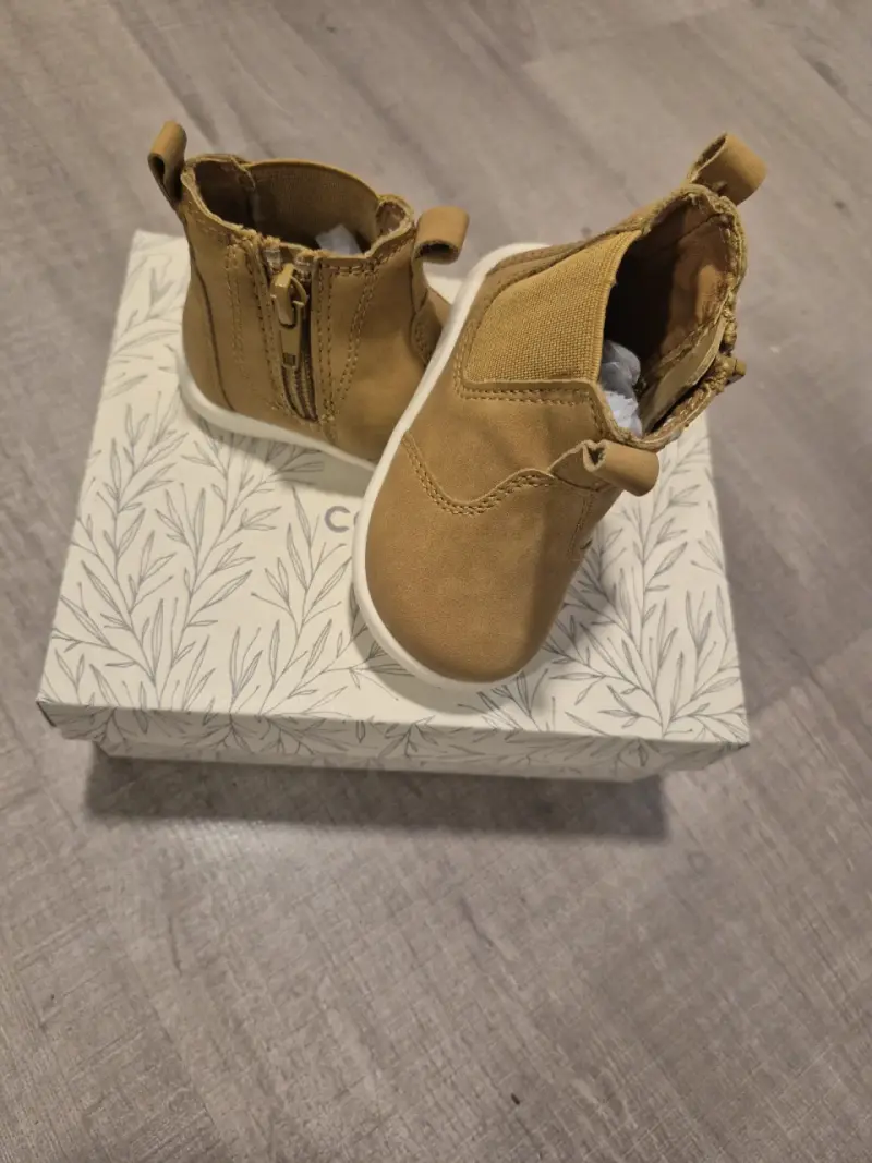 Botines de niño color camel Coniglio - 2