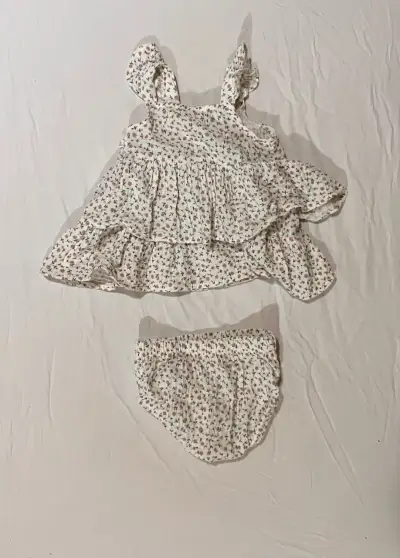 Vestido bebé Tribu  6-9 meses - miniatura 1
