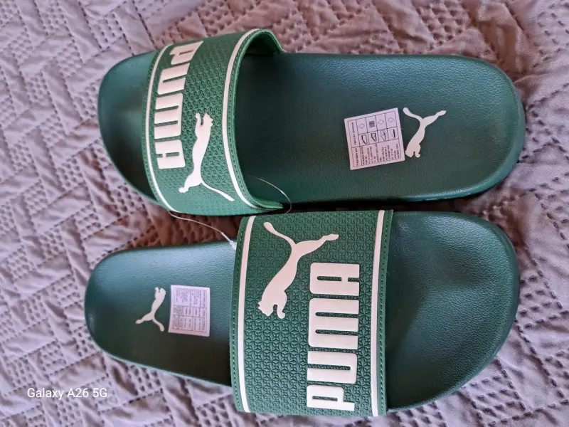 Sandalias Puma verdes para hombre - 1
