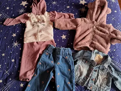 Conjunto de ropa infantil de invierno - miniatura 1