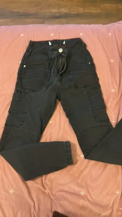 Pantalones cargo negros Americanino - miniatura 1