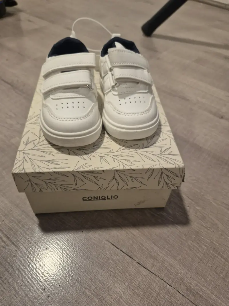 Zapatillas blancas para niños boulevard baby - 2