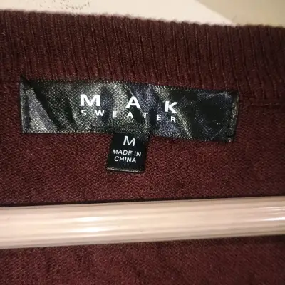 Cardigan marrón de mujer con botones - miniatura 3