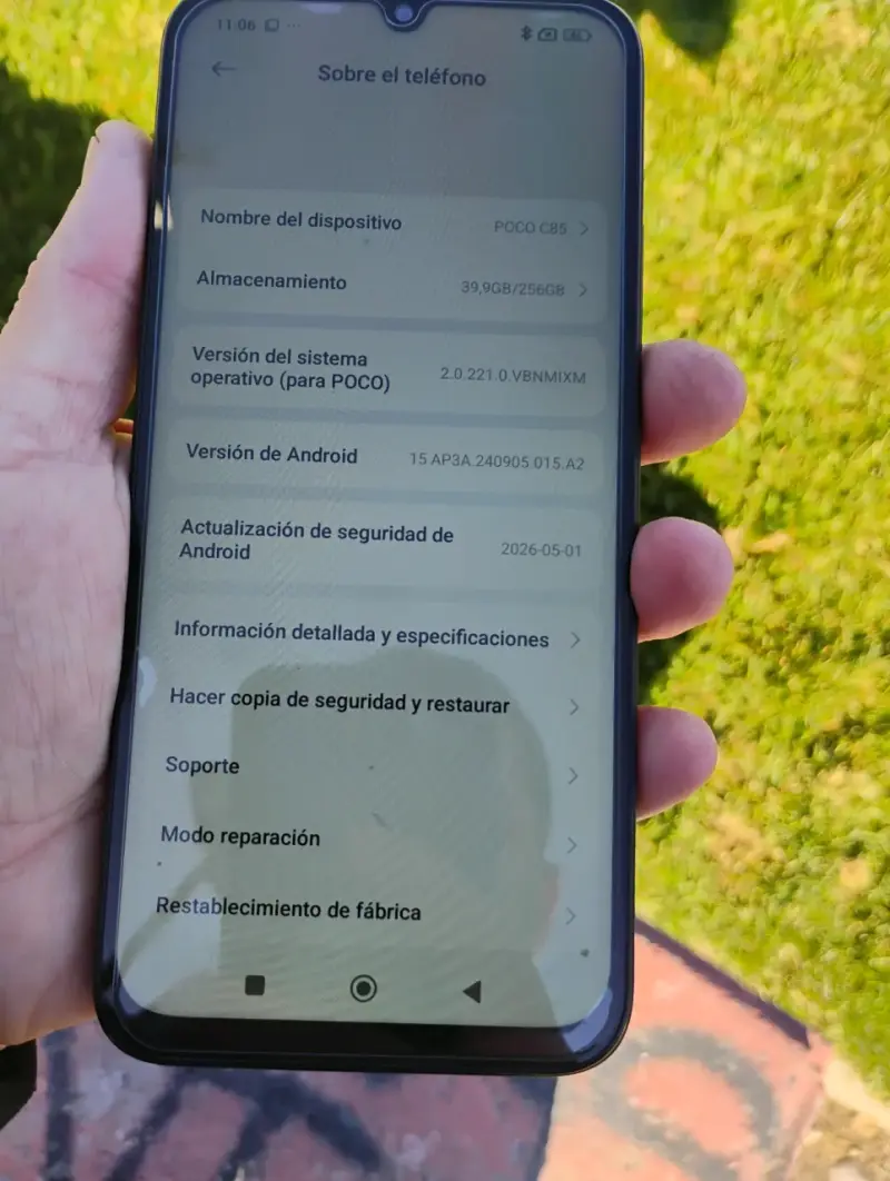 Smartphone Xiaomi Poco C85 256 GB + 8 de ram - 3