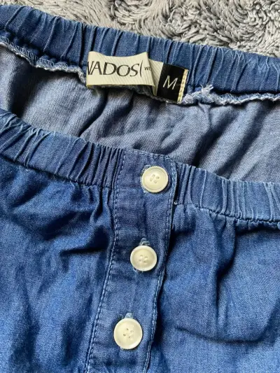 Entero strapless Wados efecto denim - miniatura 1