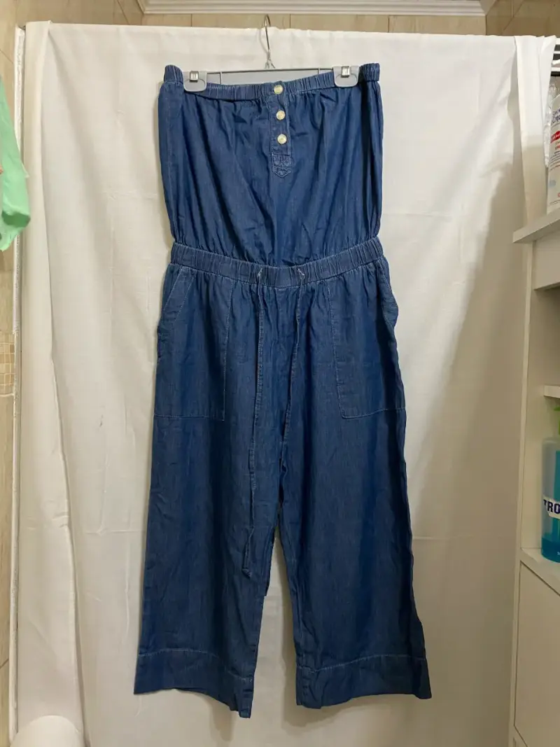 Entero strapless Wados efecto denim - 3