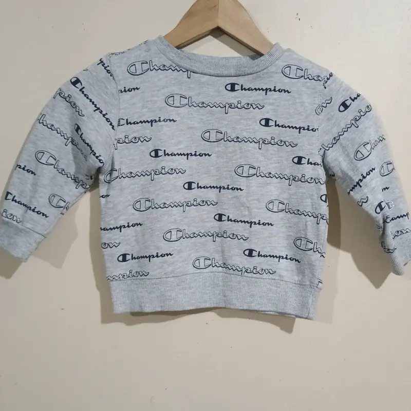 Polerón gris Champion para niños - 1