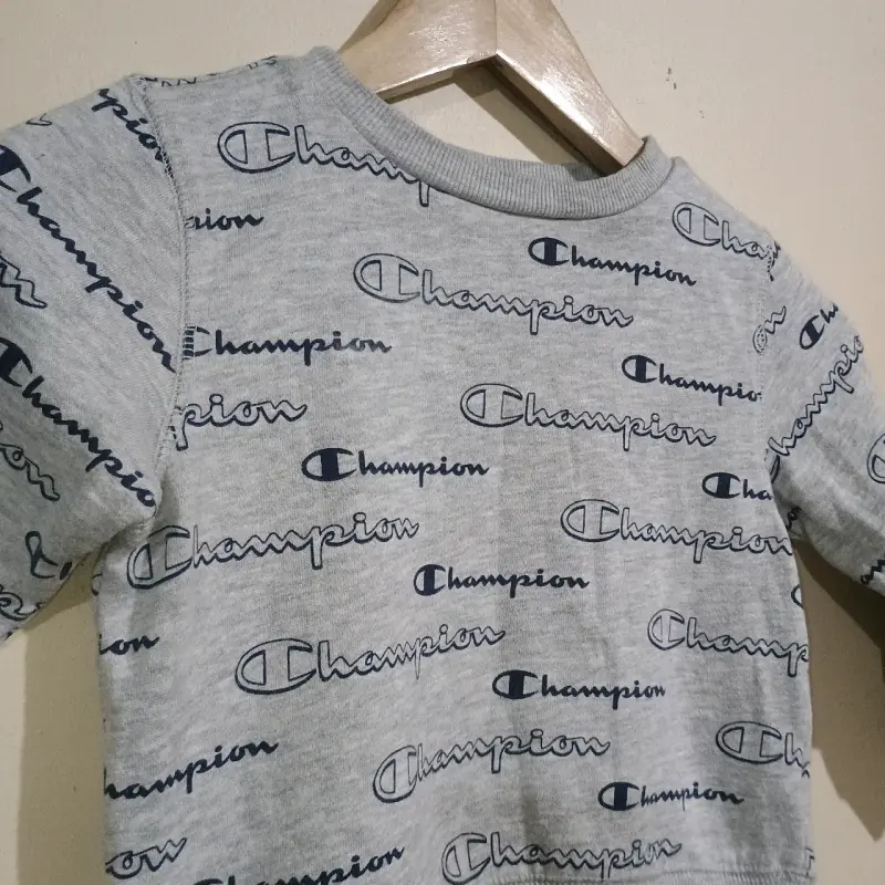 Polerón gris Champion para niños - 3