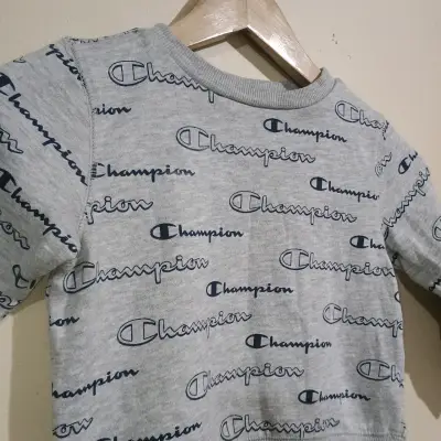Polerón gris Champion para niños - miniatura 3