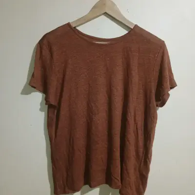 Polera marrón casual para mujer - miniatura 1