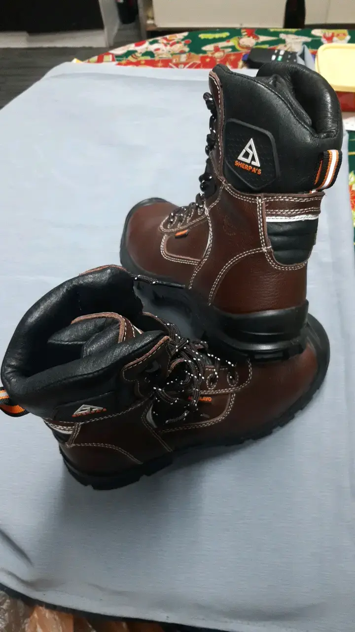 Botas de seguridad Sherpa's marrones
