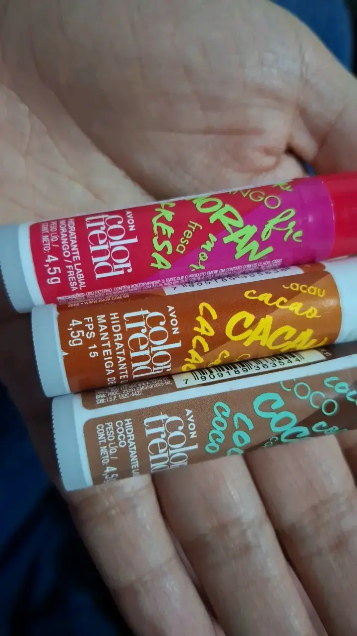 Set de bálsamos labiales Avon Color Trend - 3
