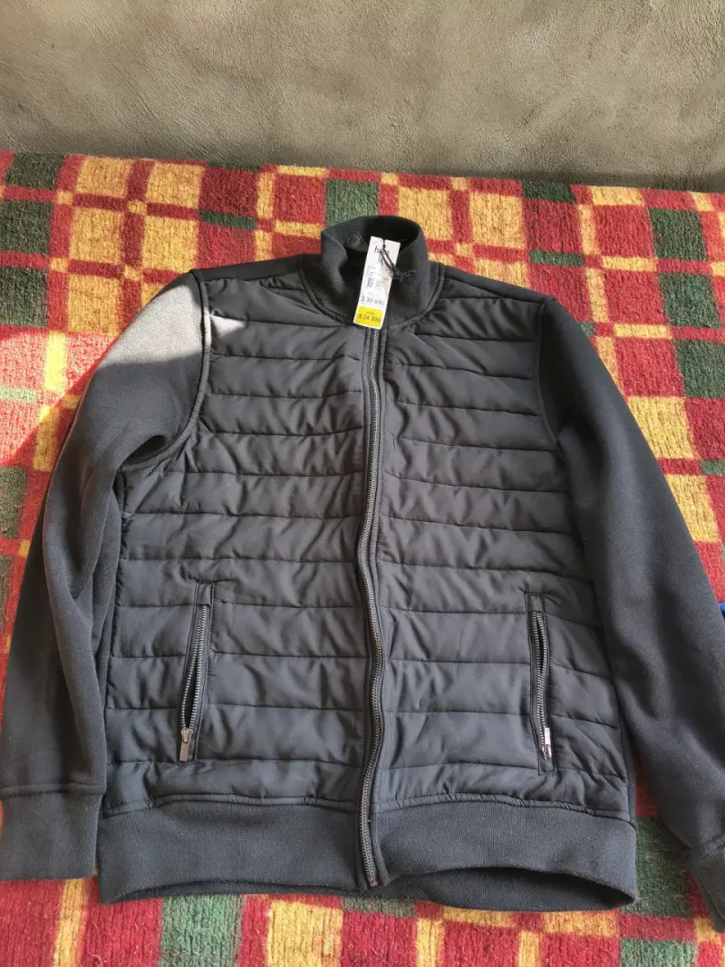 Chaqueta negra deportiva para hombre - 2