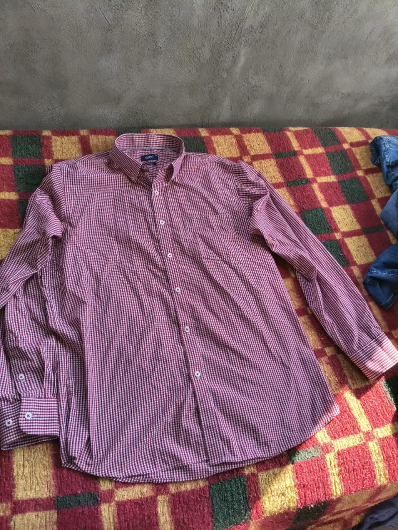 Camisa casual a cuadros SGVI talla M - 2