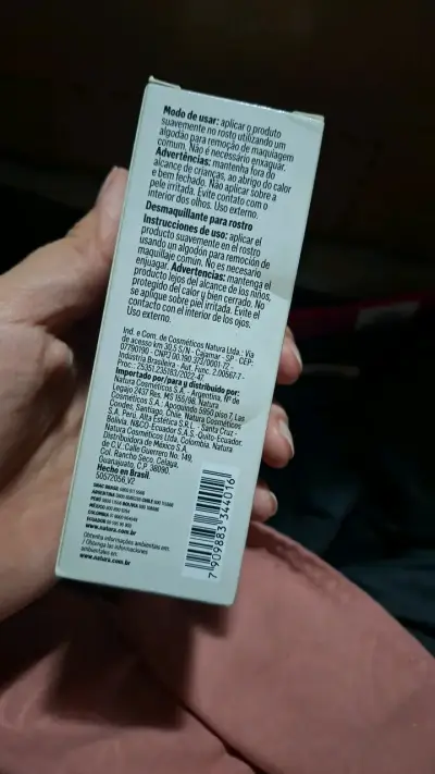 Desmaquillante Natura Faces 3 en 1 120ml - miniatura 4