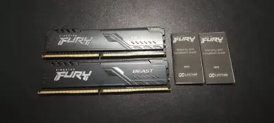Memoria RAM Kingston Fury Beast DDR4 16GB - miniatura 1