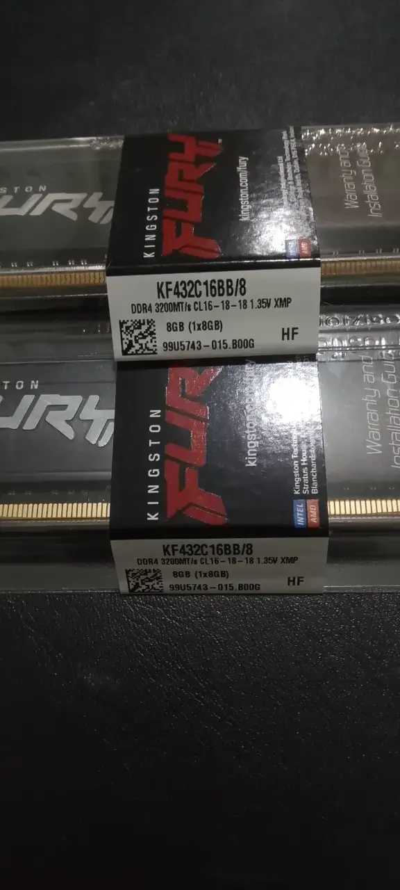 Memoria RAM Kingston Fury Beast DDR4 16GB - 2