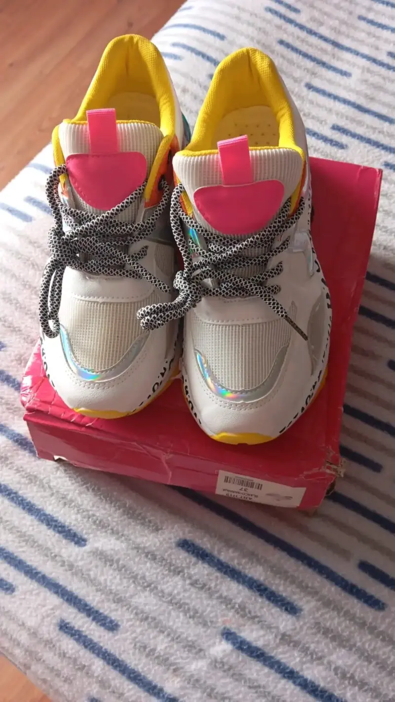 Zapatillas deportivas multicolor para mujer - 2