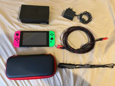 Consola Nintendo Switch con accesorios - miniatura 1