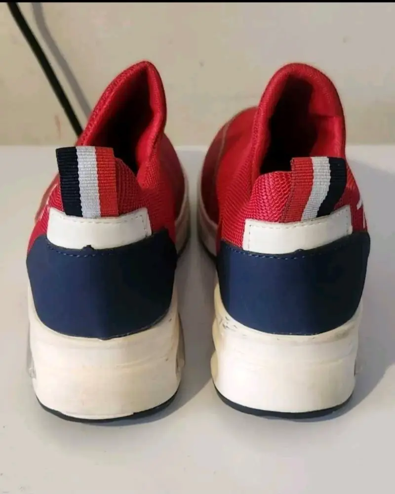 Zapatillas Tommy Hilfiger rojas réplica nuevas - 3
