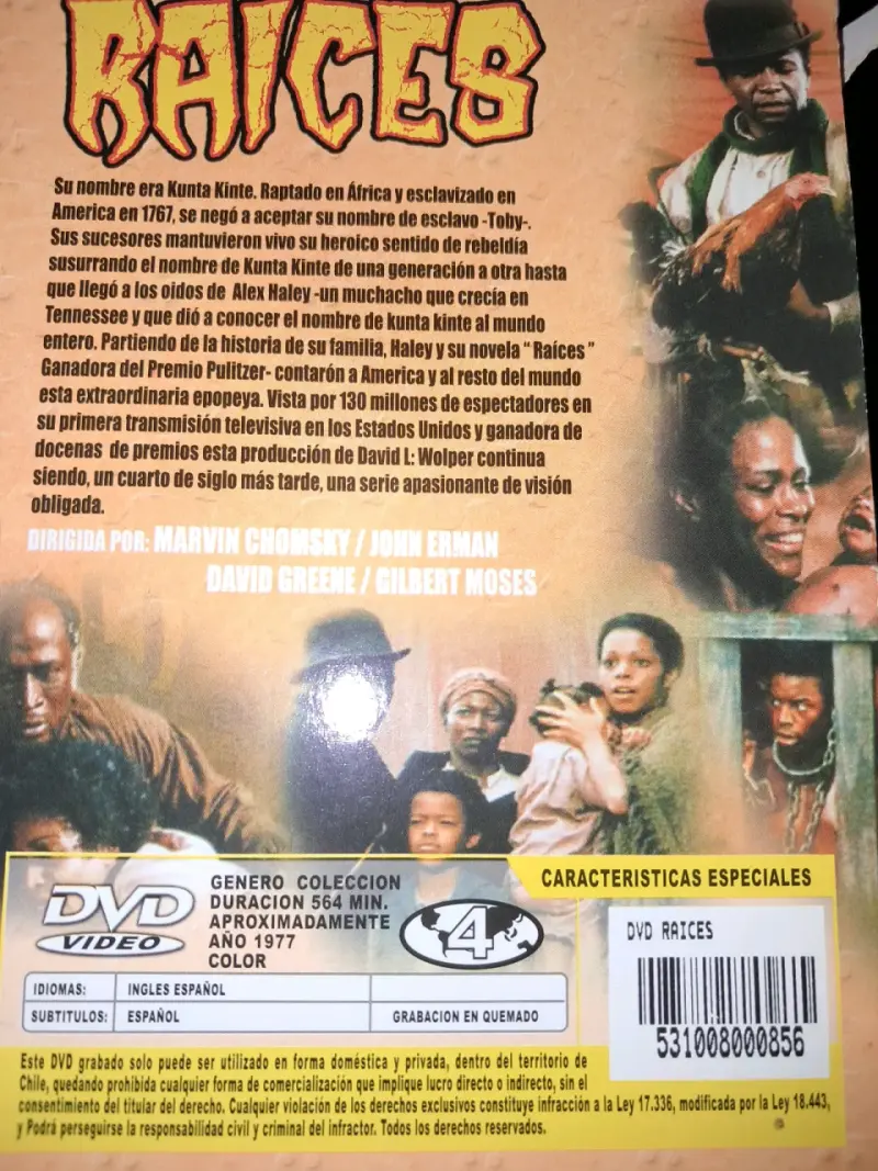 Colección de DVDs Raíces y Raíces II - 4