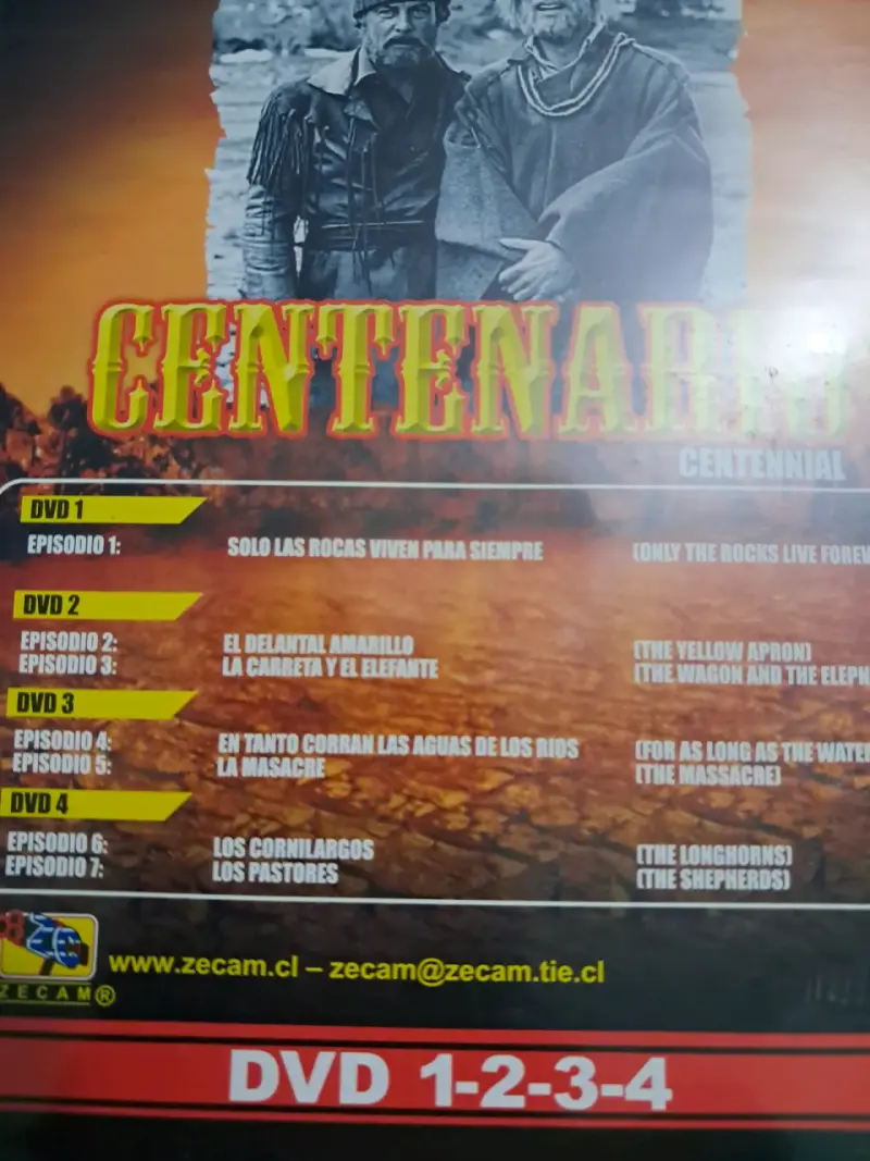 Serie de culto Centenario en DVD - 4
