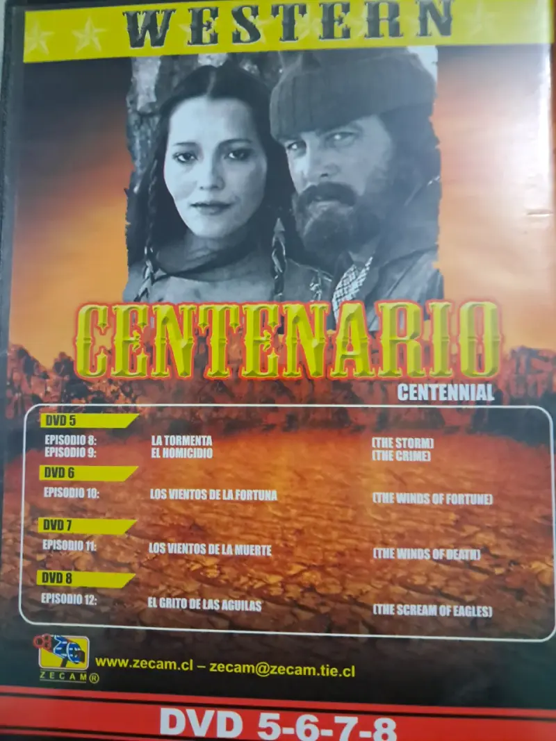 Serie de culto Centenario en DVD - 6
