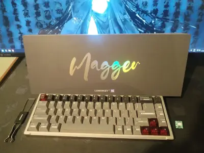 Teclado Magnético Luminkey Magger 68 HE - miniatura 4